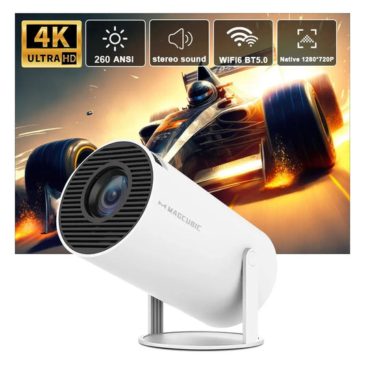 Mini Proyector HY300 PRO 4K Android
